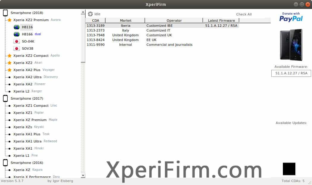 How to Install XperiFirm Tool on Linux